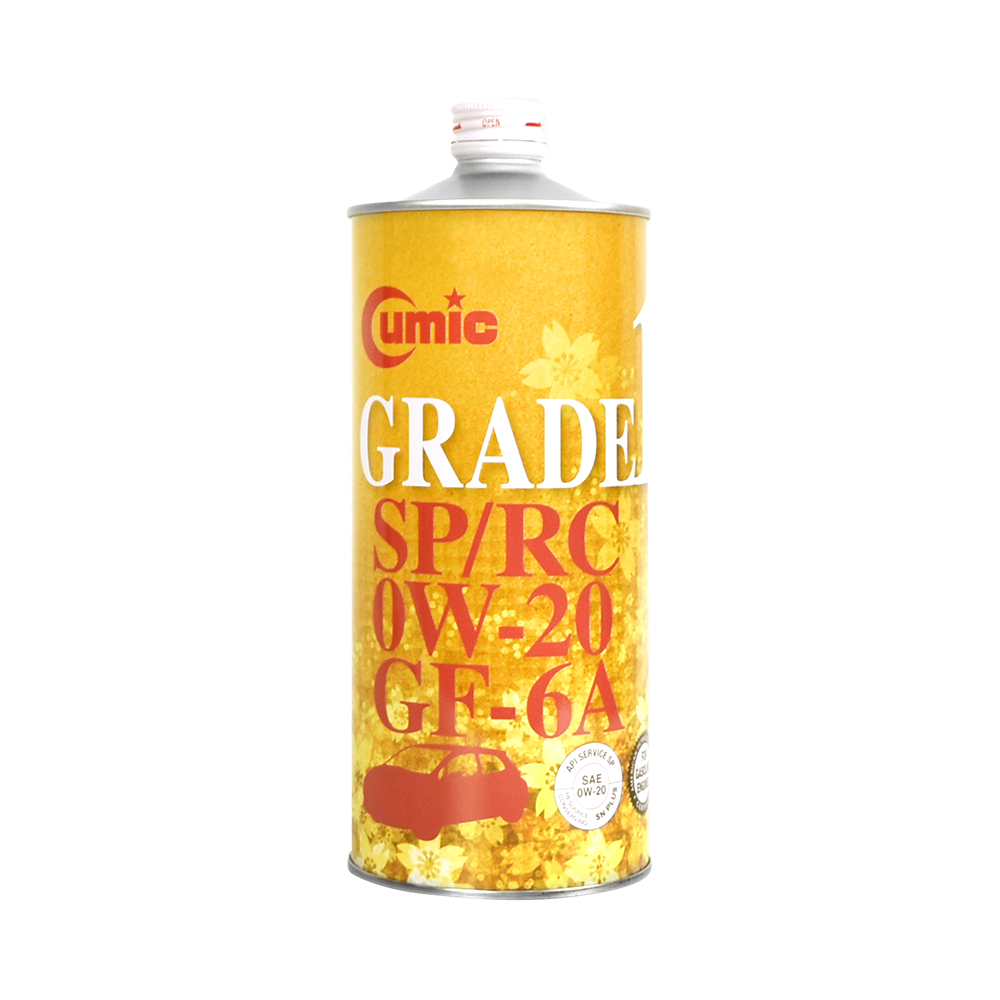 【Cumic】 Grade1 SP/RC 0W-20 GF-6A 100%合成油 1L
