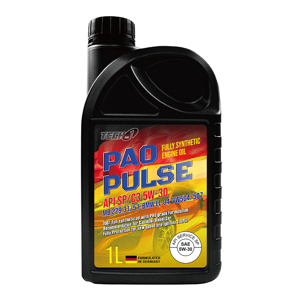 【TECH1】PAO Pulse SP/C3 5W-30 長效型全合成潤滑油 1L