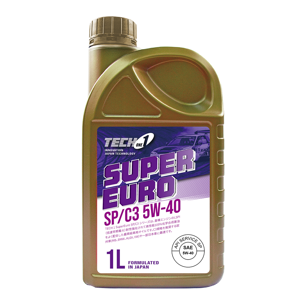 【TECH1】 SuperEuro SP/C3 5W-40 長效型全合成潤滑油 1L