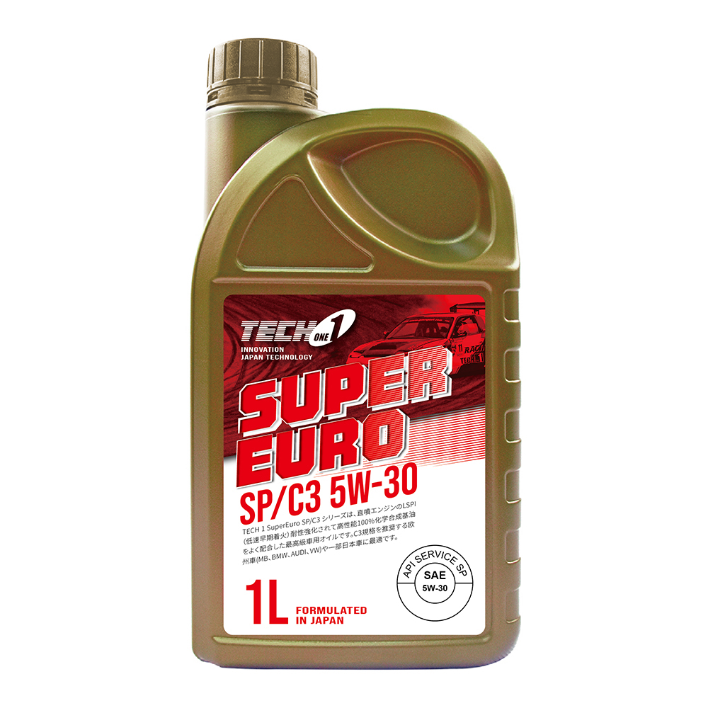 【TECH1】 SuperEuro SP/C3 5W-30 長效型全合成潤滑油 1L
