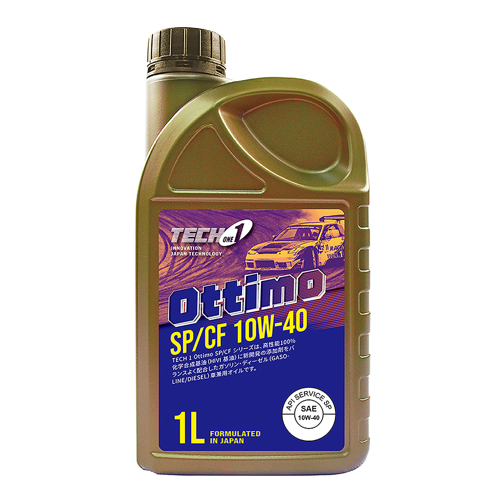 【TECH1】Ottimo SP/CF 10W-40 長效型全合成潤滑油 1L