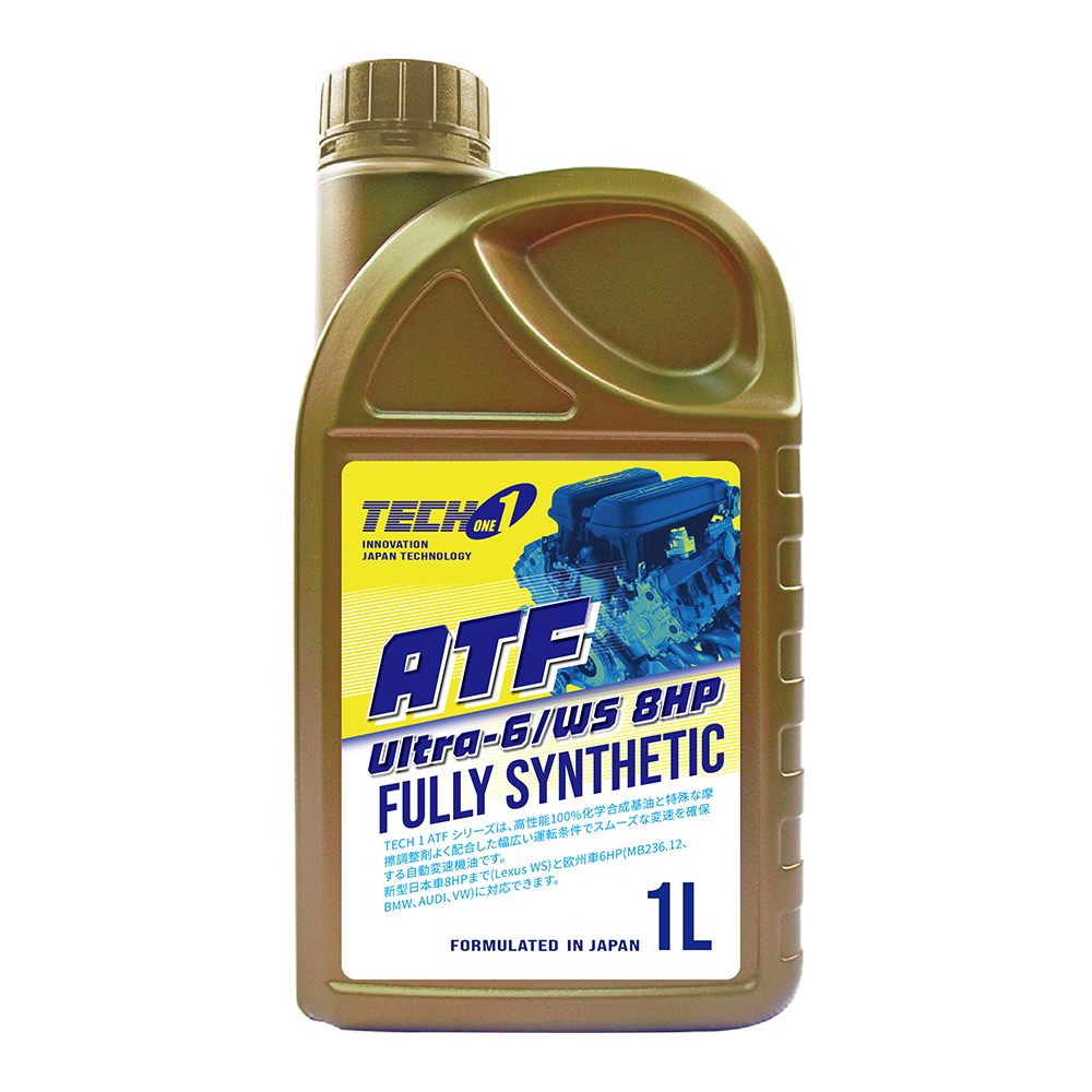 【TECH1】ATF Ultra-6/WS 8HP 長效型全合成自動變速箱油 1L