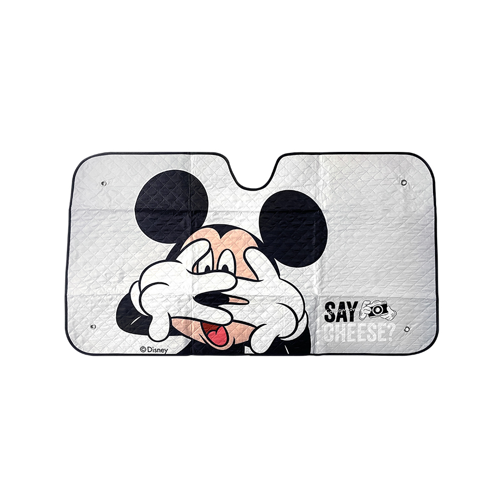 【Disney】WD-822米奇汽車擋風玻璃遮陽擋 拍照款